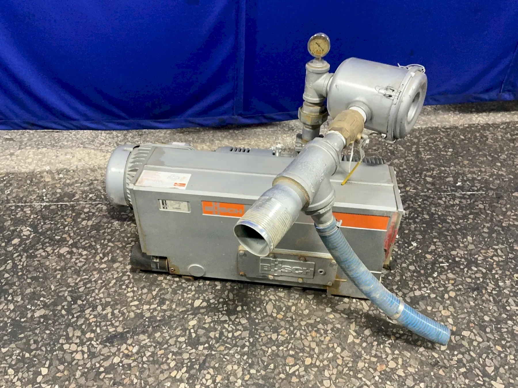 BUSCH 10 HP VACUUM PUMP  -  RC0255.D5Z6.1103
