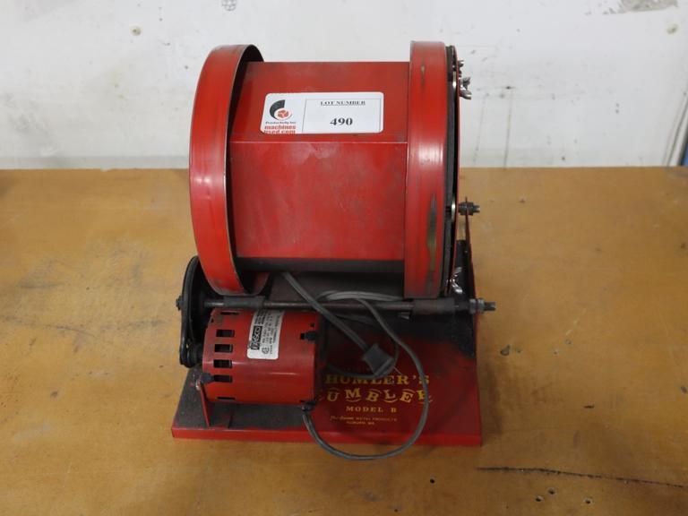 Humlers Tumbler Model B Deburring Tumbler / Polisher - Single Phase- Auction Item