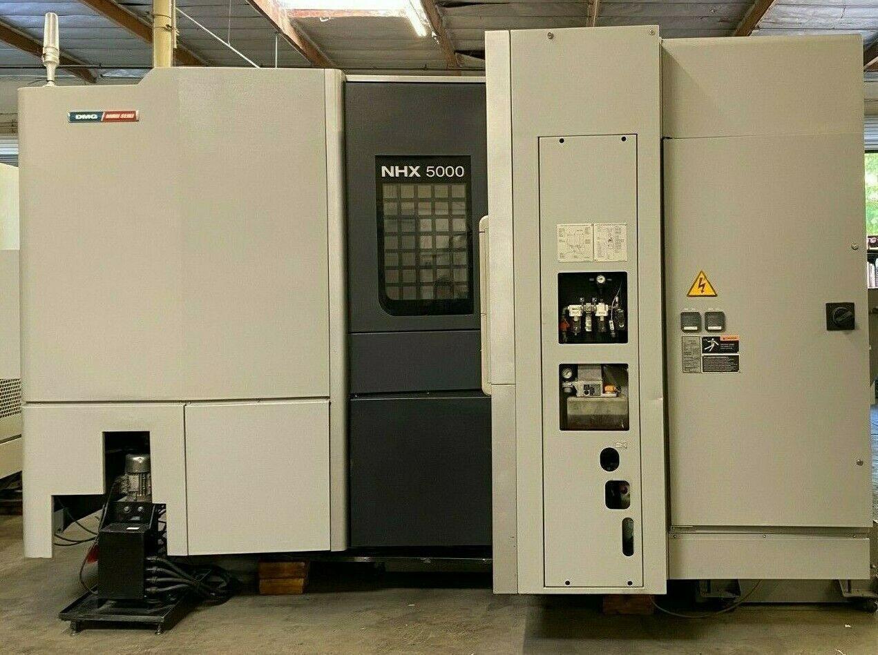DMG Mori Seiki NHX-5000 CNC Horizontal Machining Center – Mill