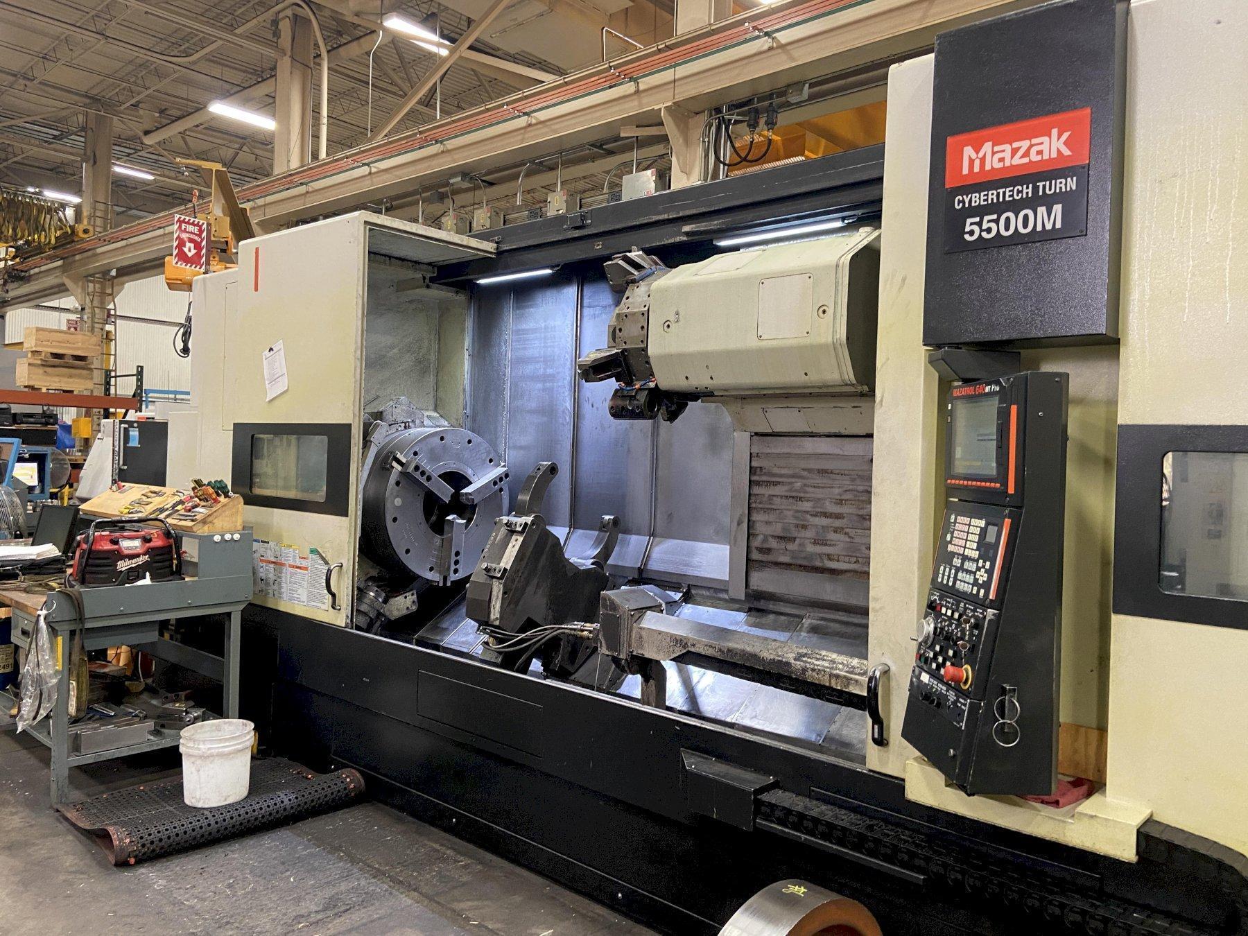 Used Mazak Cybertech Turn 5500M CNC Lathe
