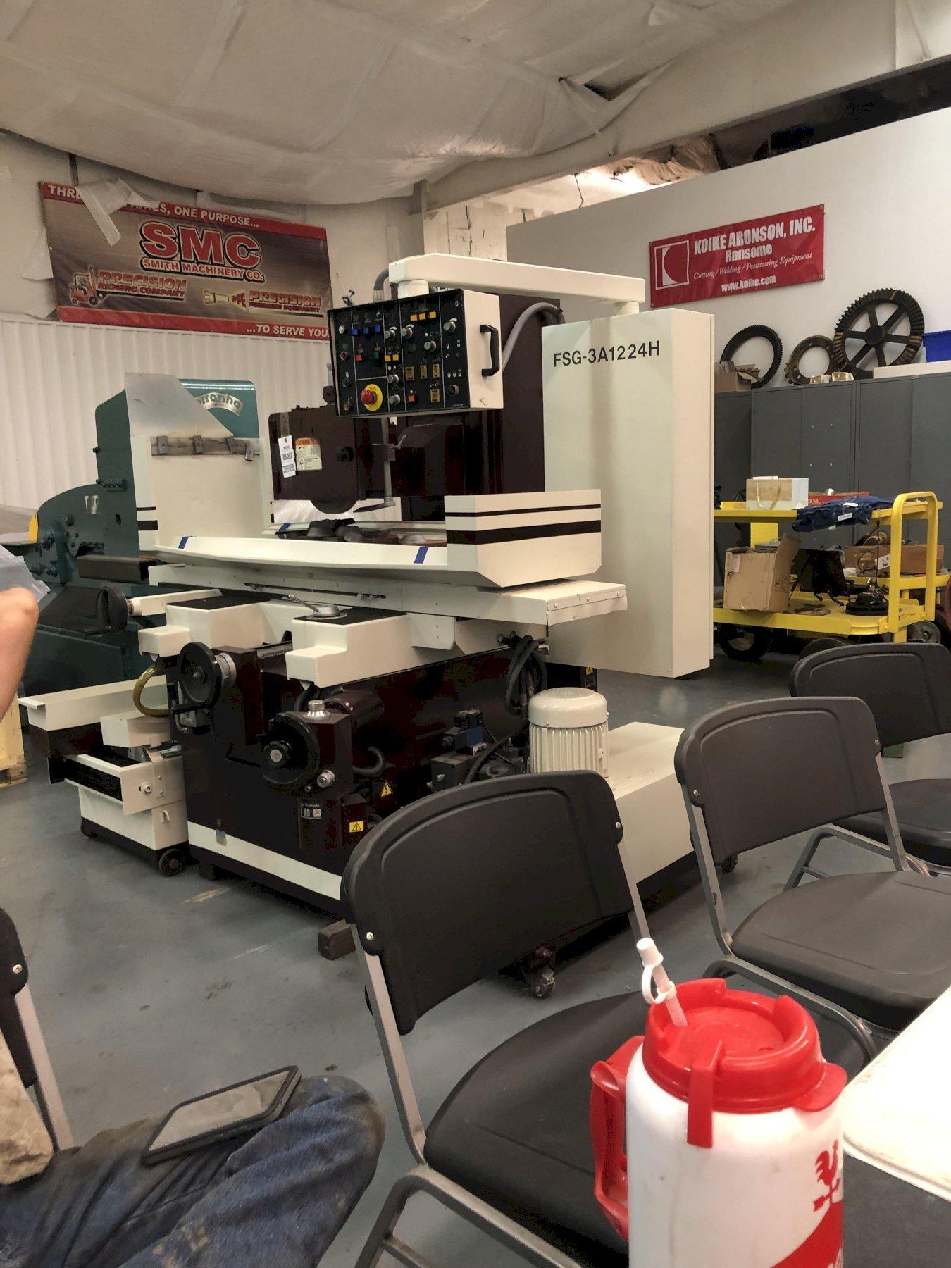 1 PREOWNED CHEVALIER SURFACE GRINDER, MODEL #: FSG-1224AD