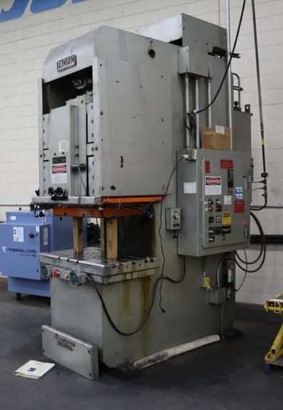 110 TON PACIFIC 110 PF-OBS HYDRAULIC PRESS. STOCK # 0223826.