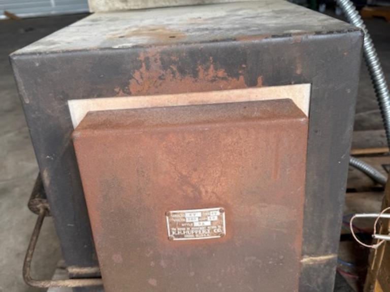 K.H. Huppert Heat Treat Oven, Type ST, Style 9A- Auction Item