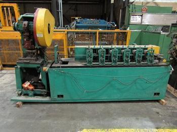 7 Stand Custom Roll Former with Inline Punch Press