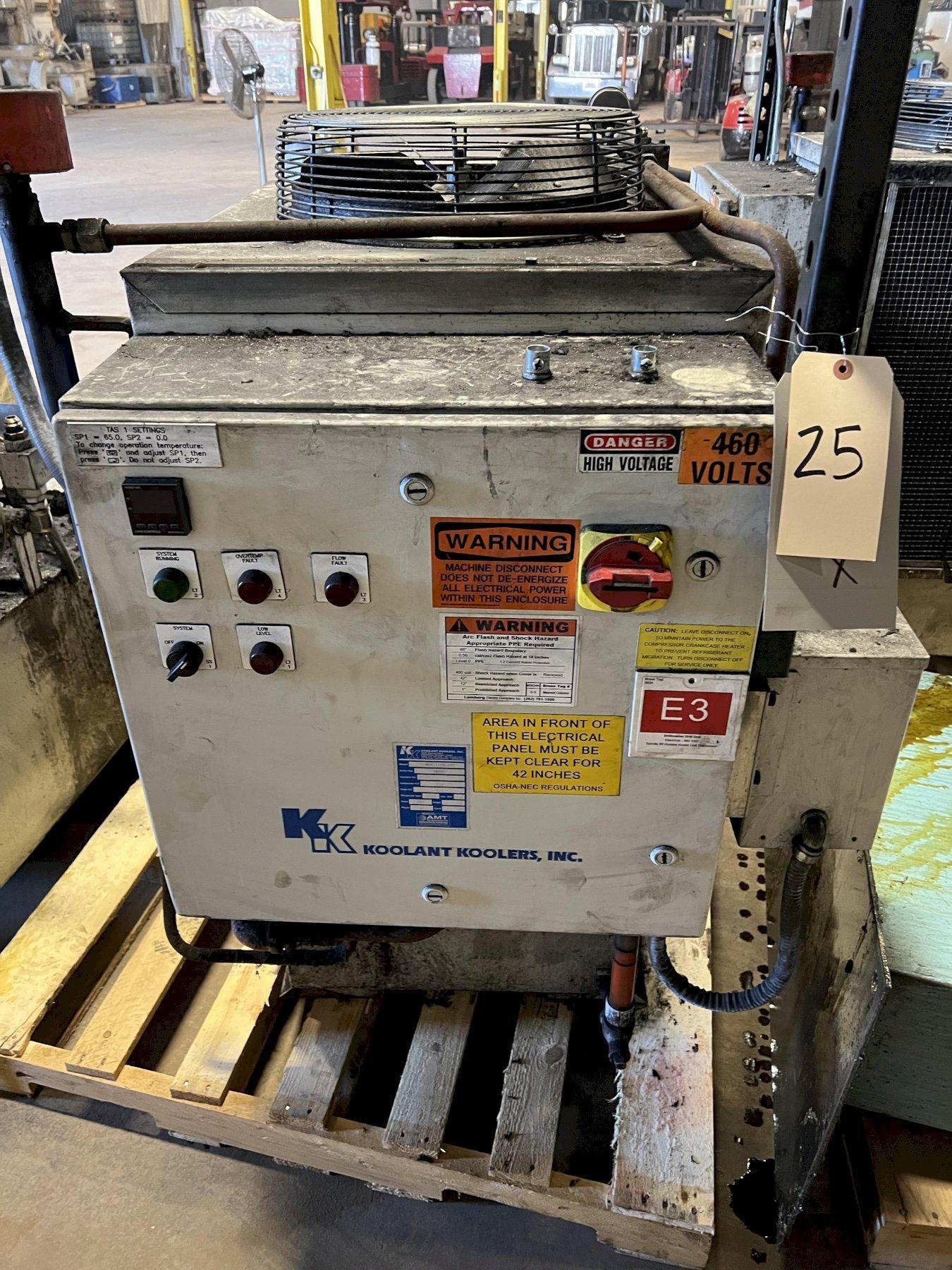 KOOLANT KOOLERS INC CHILLER MODEL HCV 1500-PR