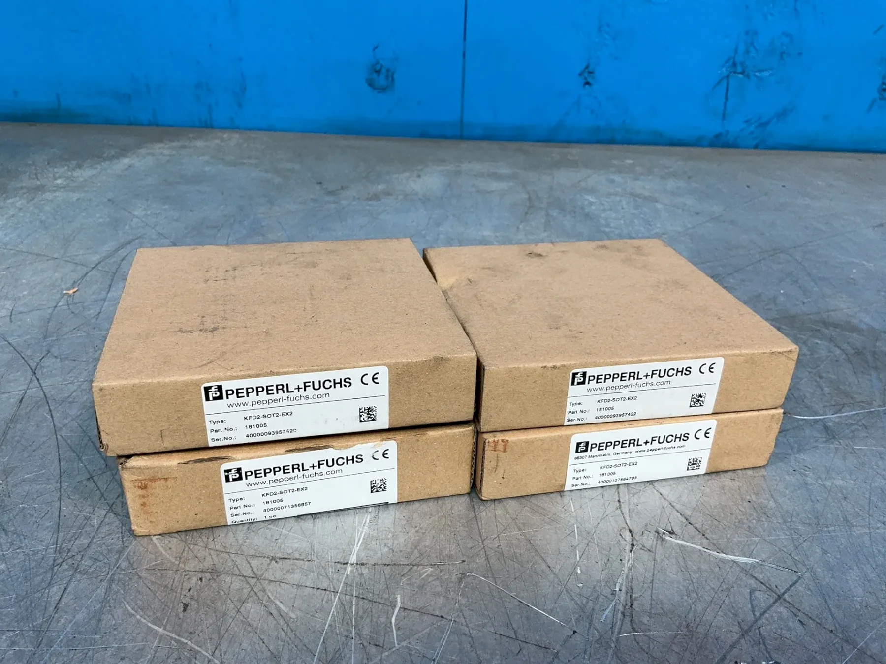 PEPPERL AND FUCHS SENSOR AMPLIFIER   -  KFD2-SOT2-EX2