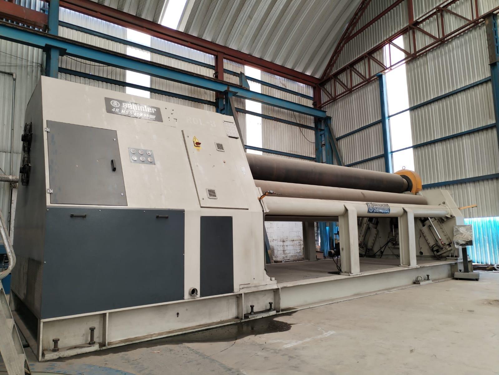 20' x 2" CNC Sahinler 4 Roll Plate Bending Roll (2013)