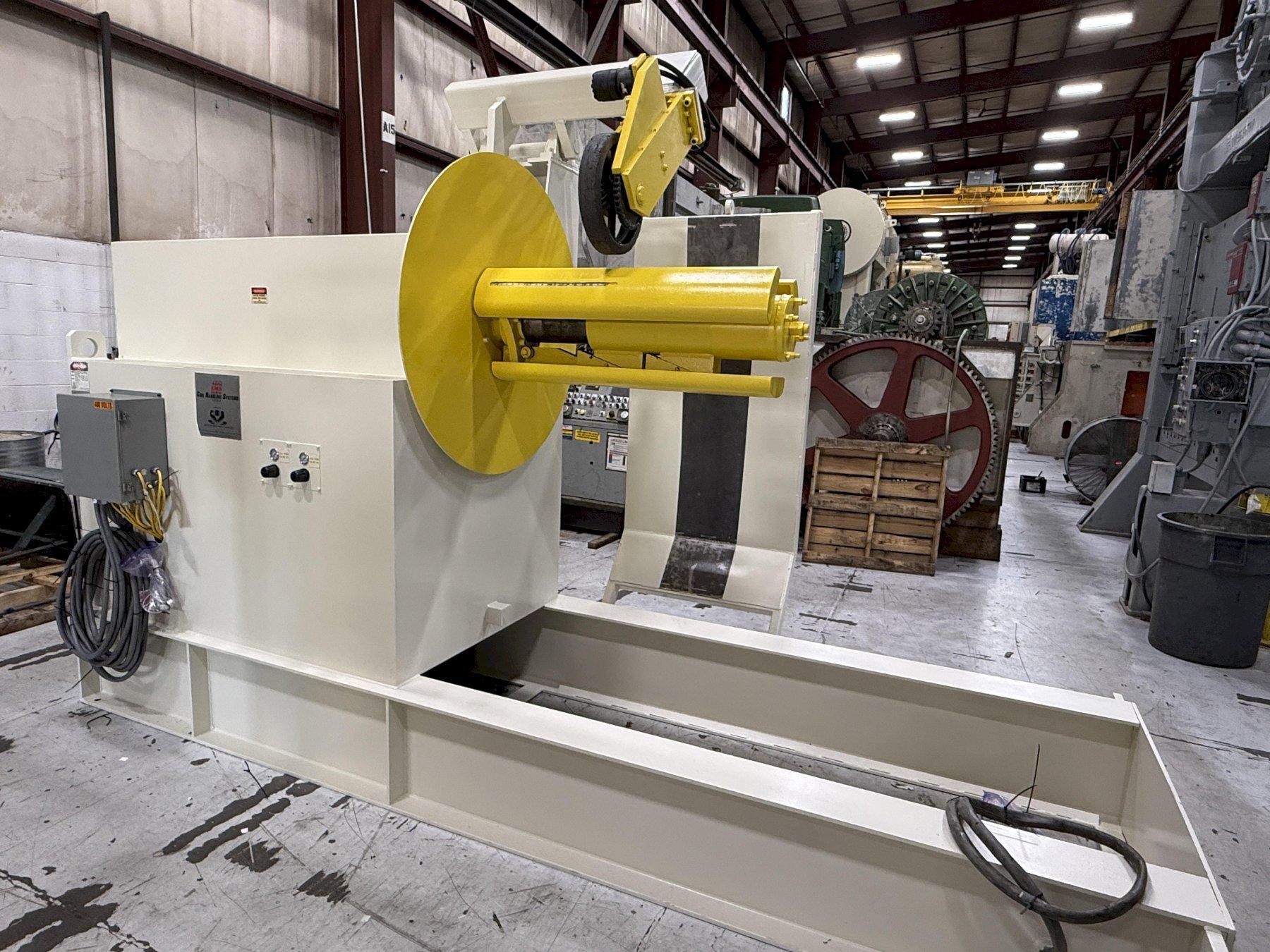 20,000 lbs. x 36" CHS Automation Metal Stamping Servo Coil Feed Line, Year 2005