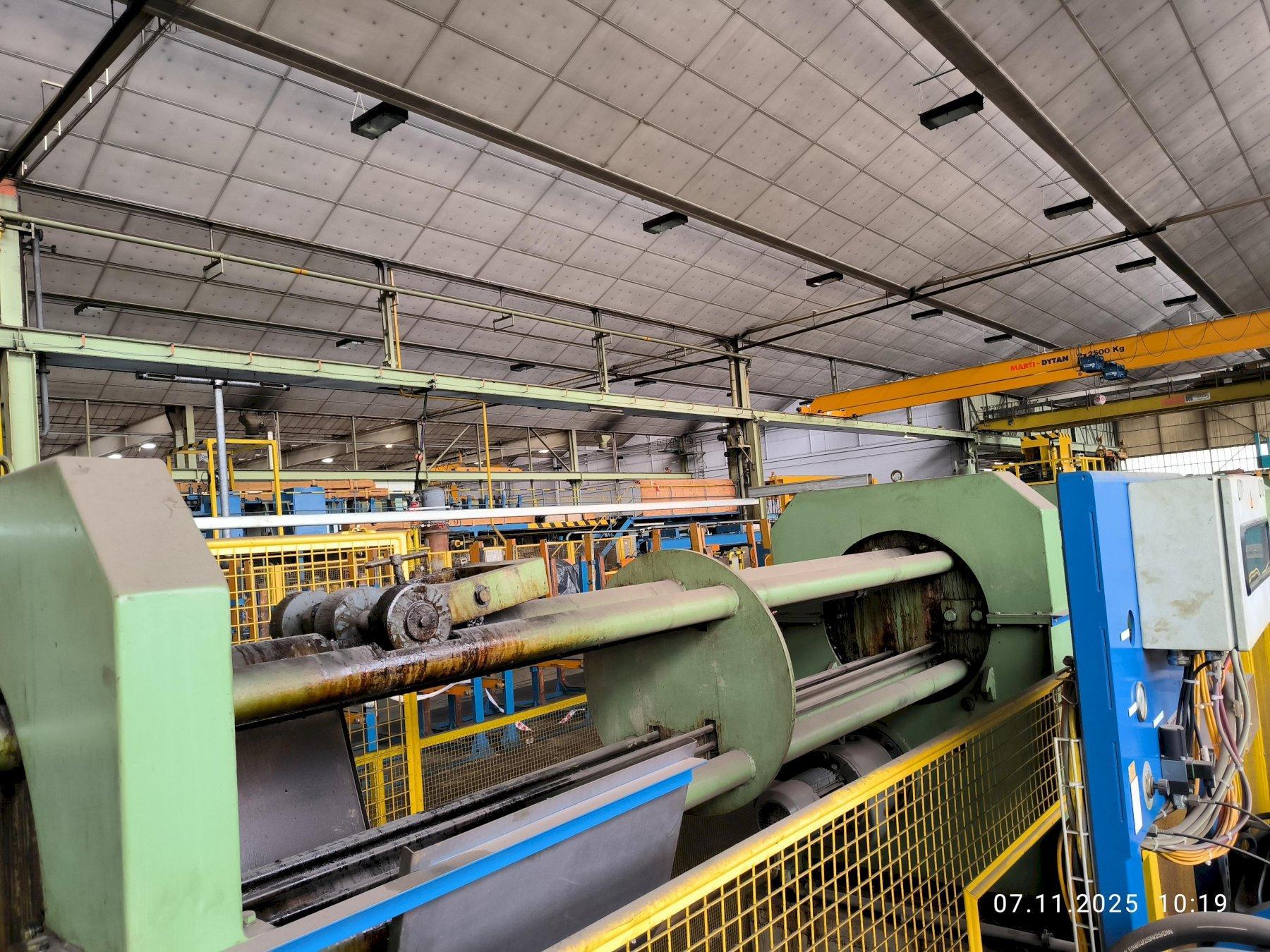 25 TON HAGINGER 3-DIE TUBE DRAW BENCH