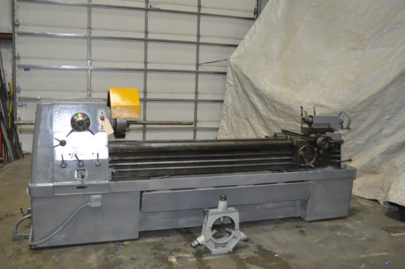 21" x 80" CLAUSING COLCHESTER 8-21-80 ENGINE LATHE