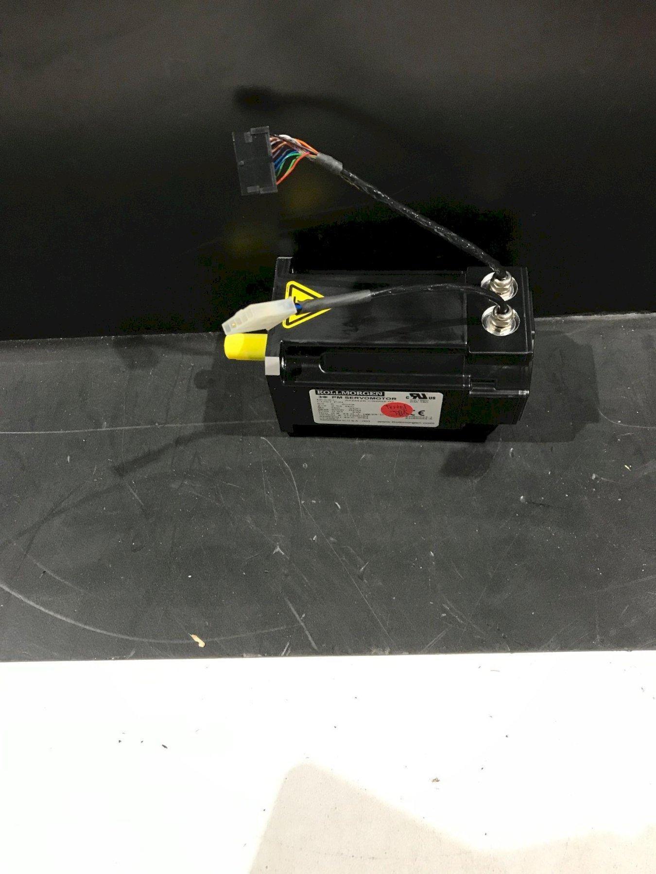 KOLLMORGEN AKM42S-CSSN2-02 SERVO AND SPINDLE MOTORS USED