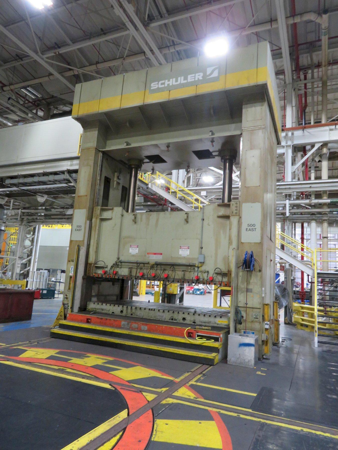 500 Ton Schuler Hydraulic Press (2 Available)