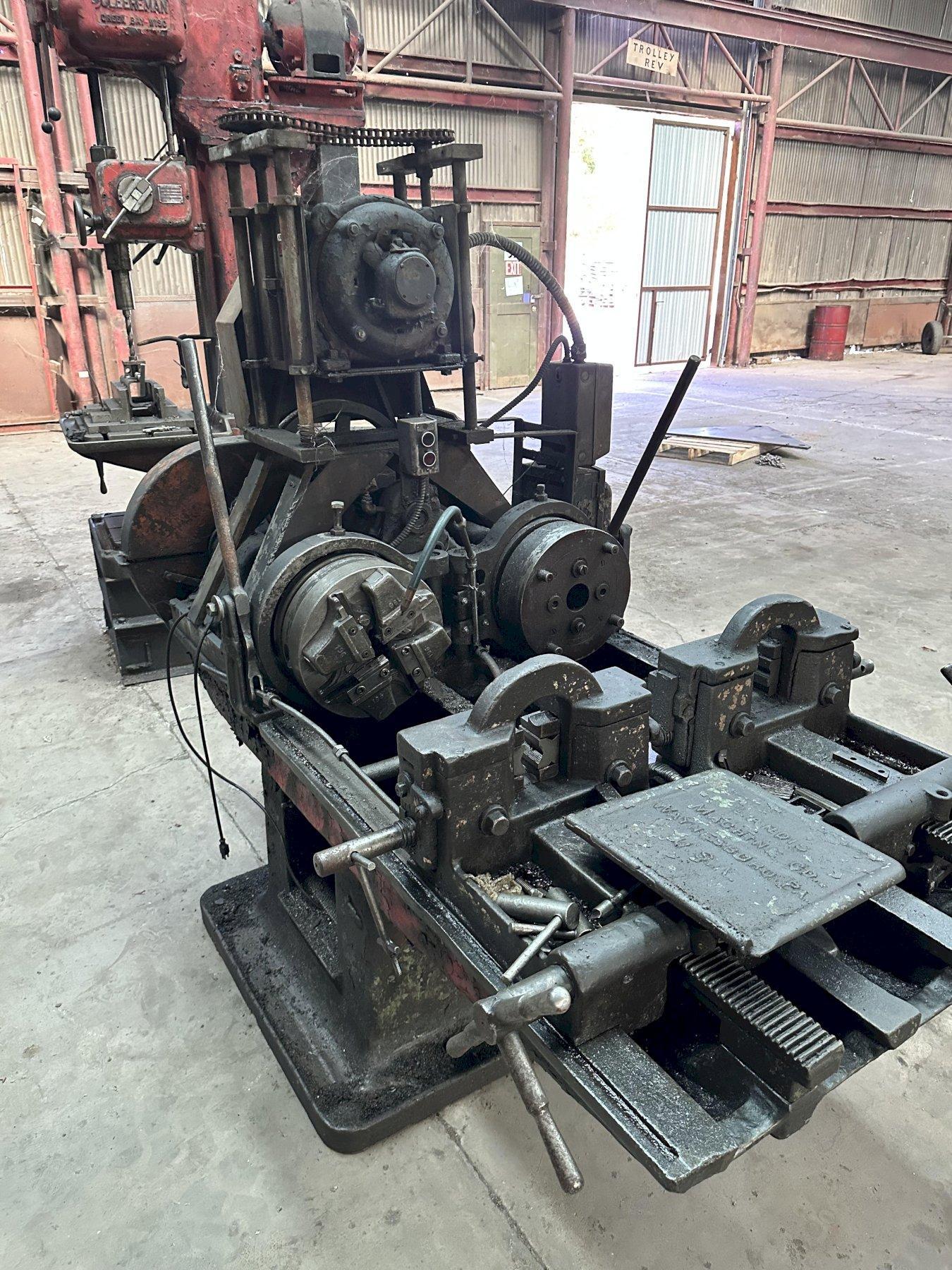 2 HEAD LANDIS PIPE THREADER: STOCK #22780