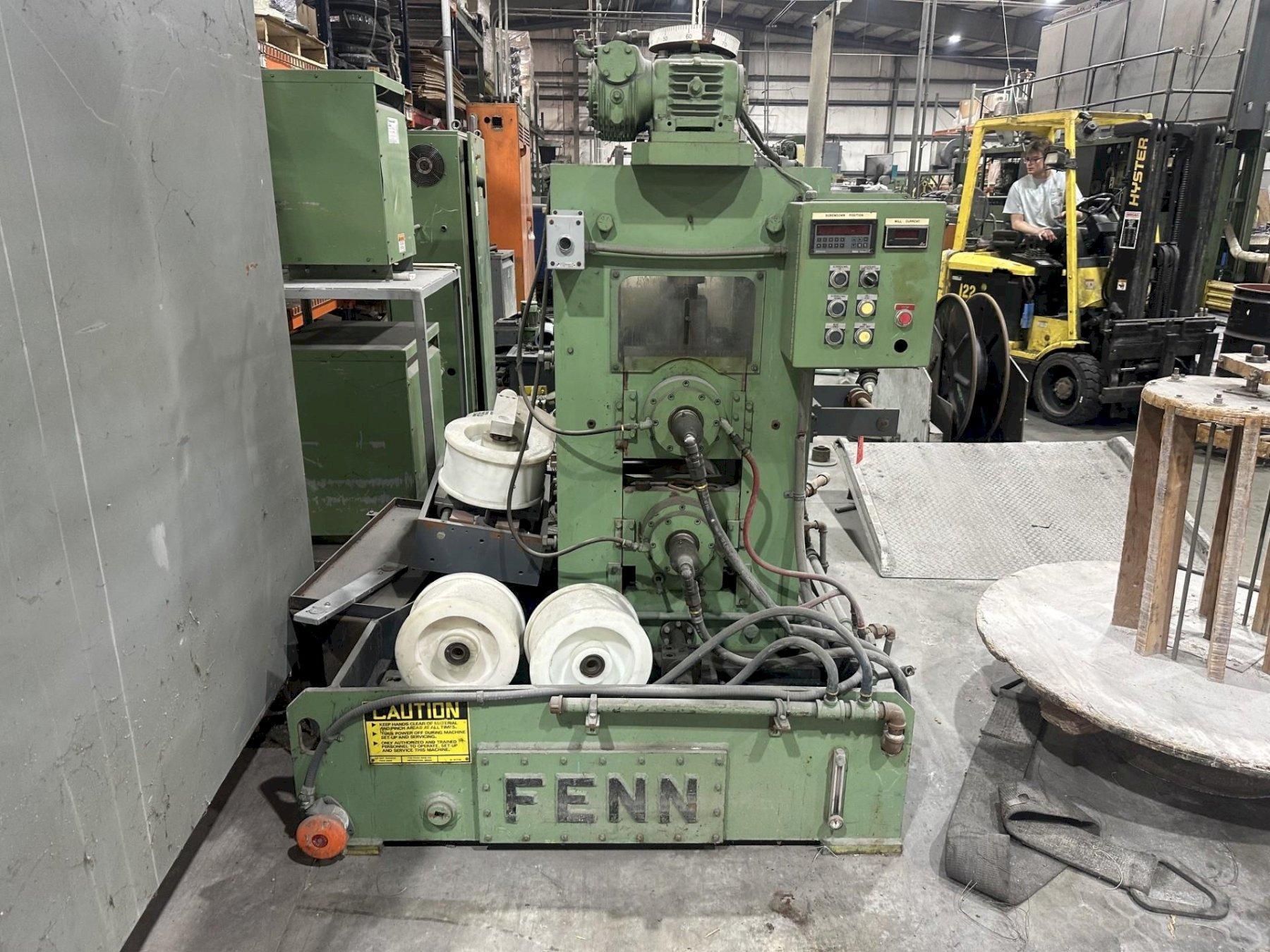 6" FENN MDL 124 2-HIGH SINGLE STAND WIRE FLATTENING MILL