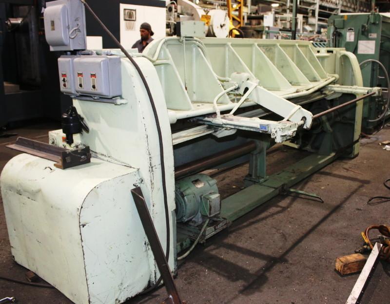 10 GA. X 120" PEXTO MODEL 10-*U-10A MECHANICAL SHEAR