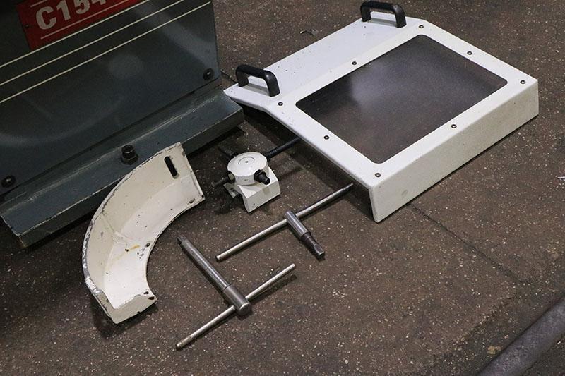 15"/23.6" X 45" CLAUSING-METOSA GAP BED ENGINE LATHE, MODEL C1545VS