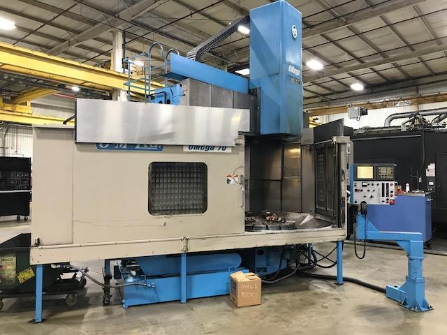 O-M Omega 70 Vertical CNC Lathe