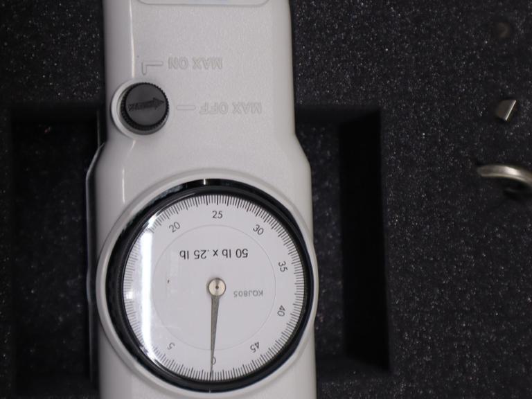 Chatillon LG-050 Mechanical Force Guage, 50 lbs x .25lbs- Auction Item