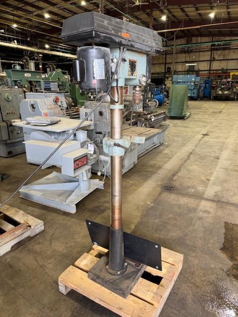 1 - PREOWNED DELTA 14" DRILL PRESS, MODEL #: 14-070, S/N: W9743