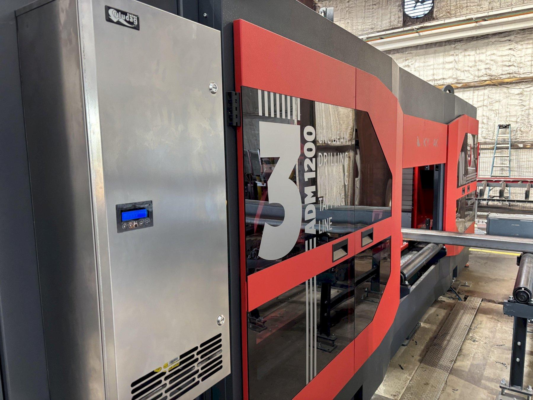 Akyapak 3 ADM 1200 3-Spindle Drilling & Cutting Line (#5823)