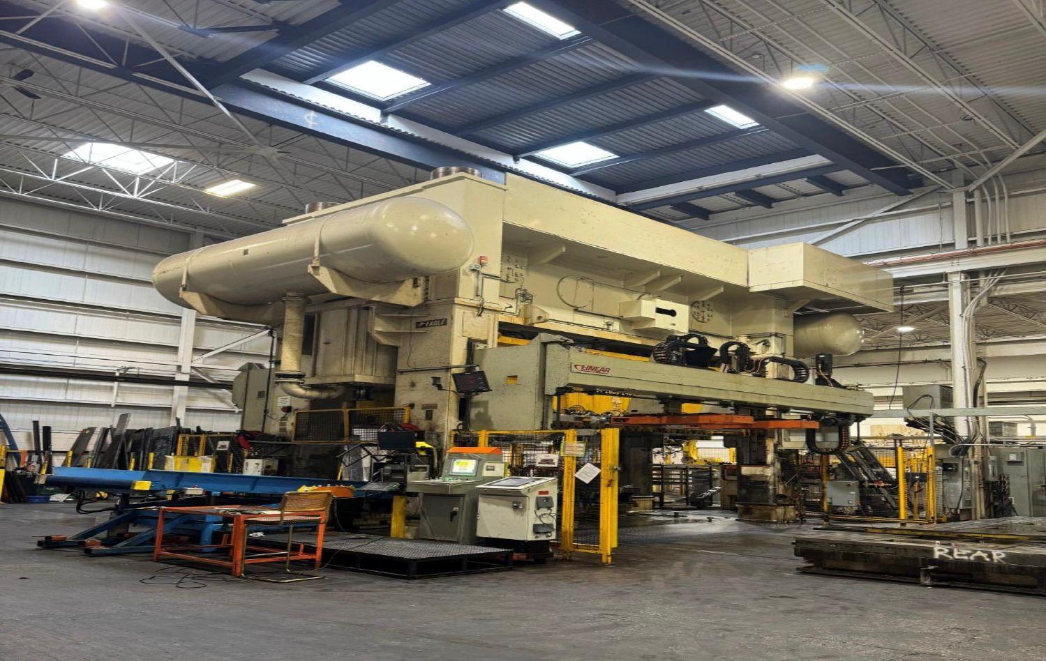 2000 Ton EAGLE SE4-2000-240-84 Transfer press