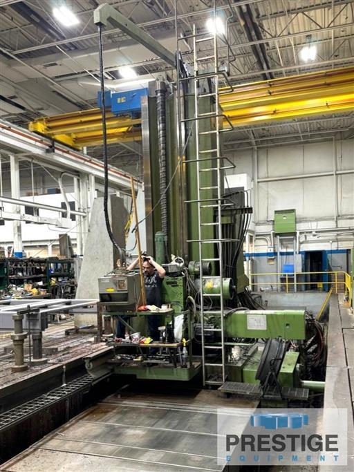 Wotan 6.3" Rapid 3 CNC Floor Type Horizontal Boring Mill w/Infeeding Column