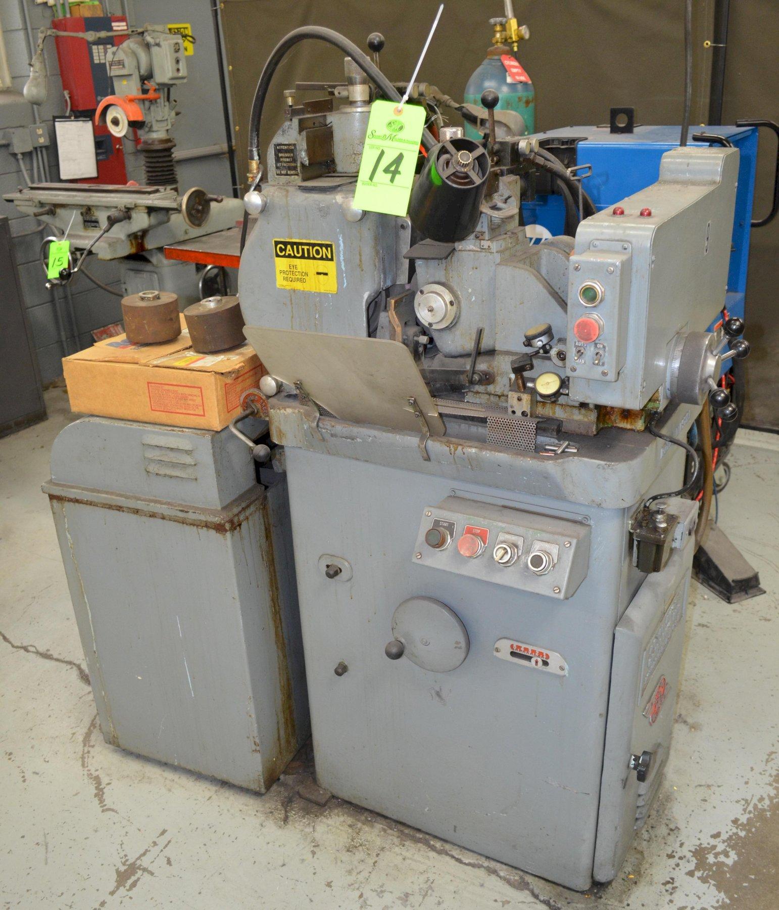 1.5" ROYAL MASTER MODEL #TG-12 PRECISE O MATIC CENTERLESS GRINDER: YOBRO #25278