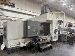 2007 YCM DCV 3016B Bridge Style CNC Vertical Machining Center For Sale