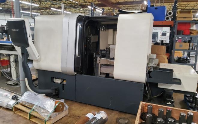 DMG Mori Sprint 20/8 Linear Gildemeister Swiss Type CNC Lathe For Sale - 2014
