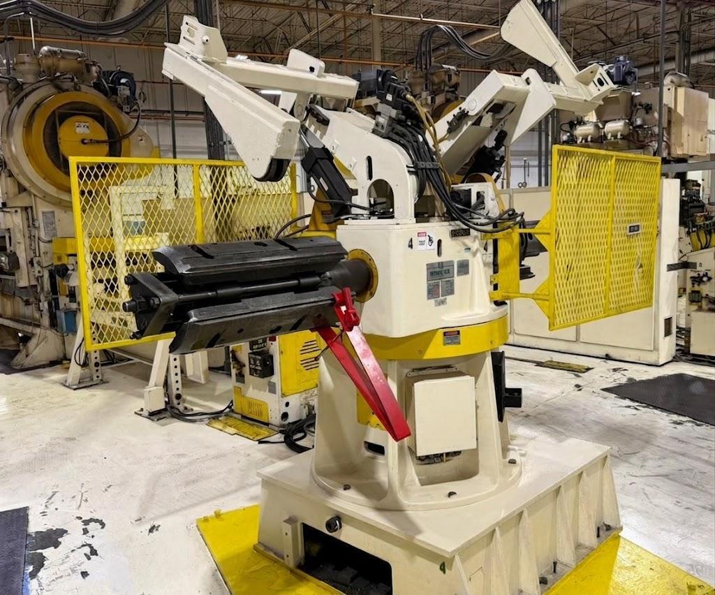 Used Minster Servo Coil Feed Line - 20 inch x 10,000 lbs. x .110" Thickness Capacity, Year 1996