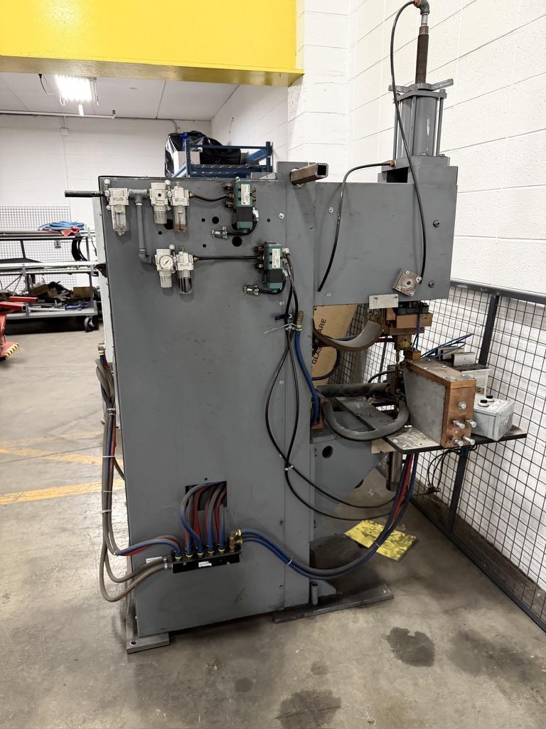 75 KVA TAYLOR WINFIELD SPOT WELDER, MODEL ENE-18-75, 18" THROAT, ENTRON EN1001 CONTROL, NEW 2018