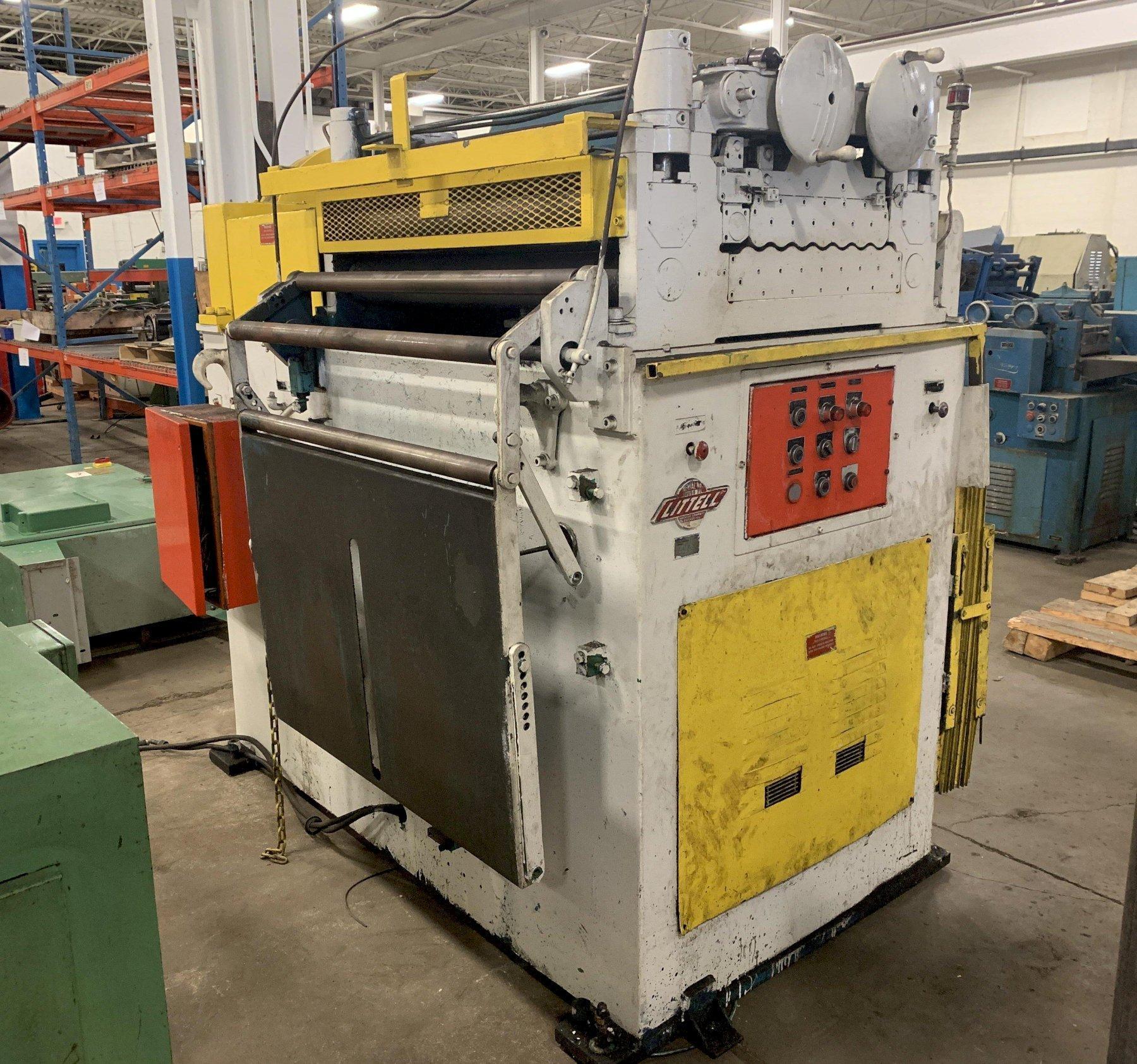36" Wide Littell #336-15 Roll Precision Straightener