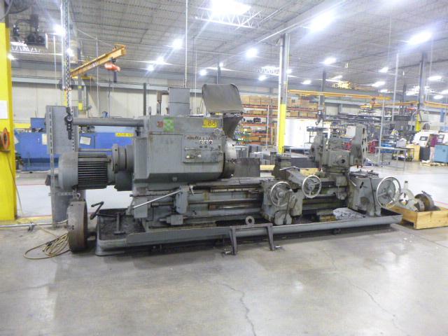 4A WARNER & SWASEY M-3550 SQUARE-HEAD SADDLE TURRET LATHE