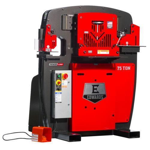 (1) NEW EDWARDS 75 TON IRONWORKER