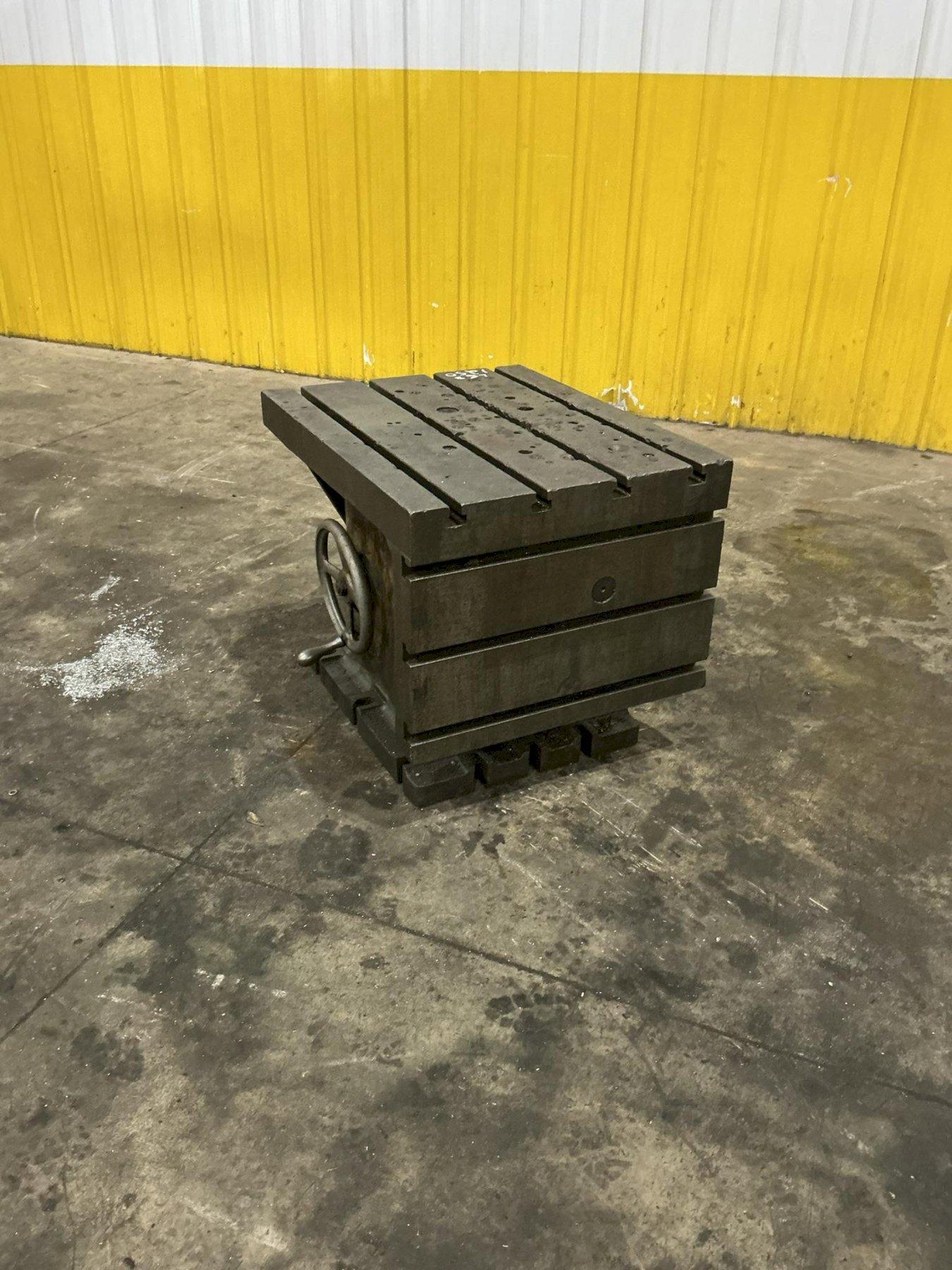 30" X 24" X 24" CARLTON TILTING BOX DRILL TABLE T SLOTS : YOBRO 26365