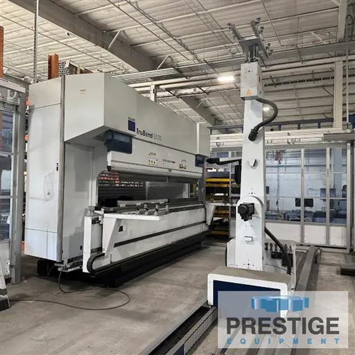 Trumpf TruBend 5170 8-Axis CNC Hydraulic Press Brake with Bend Master 150