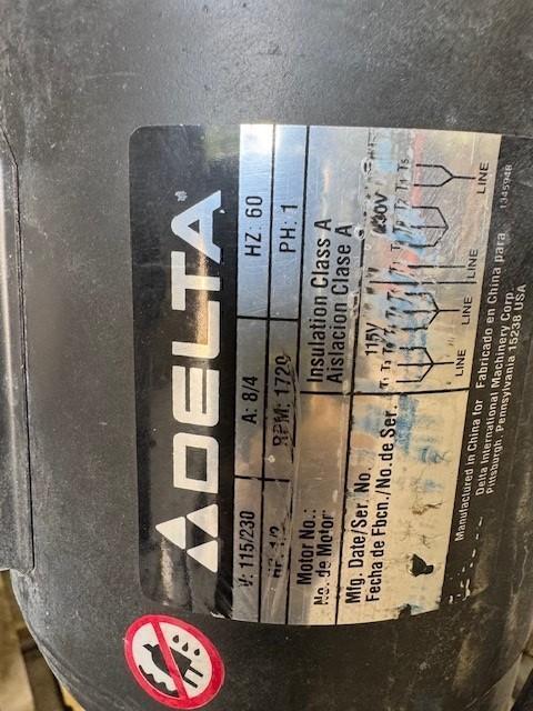 1 - PREOWNED DELTA 14" DRILL PRESS, MODEL #: 14-070, S/N: W9743