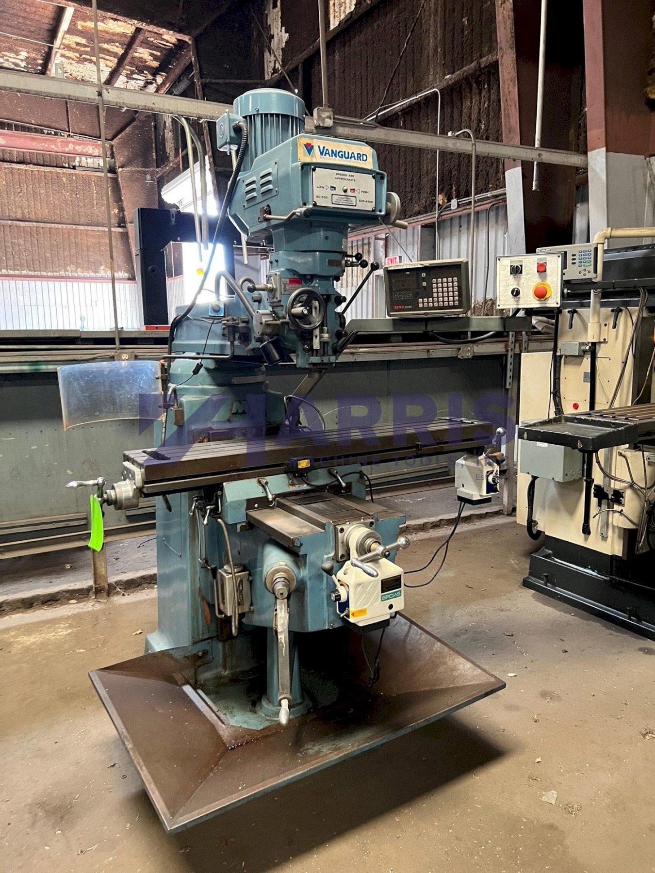 Used, Vanguard SM-4VS Vertical Milling Machine