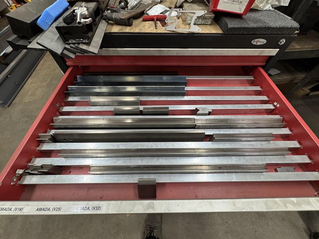 56 Ton x 7 Ft. AMADA Hydraulic Press Brake w/CNC, New 2018, Model HG5020