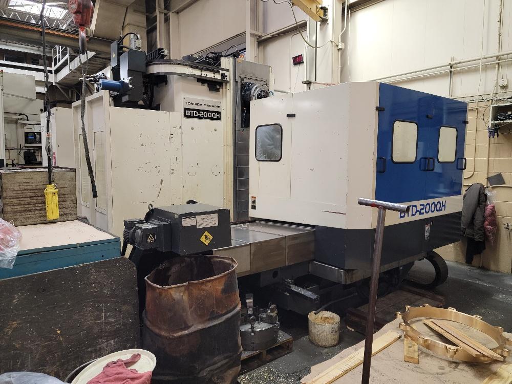 Toshiba BTD-200QH CNC Horizontal Boring & Milling Machine