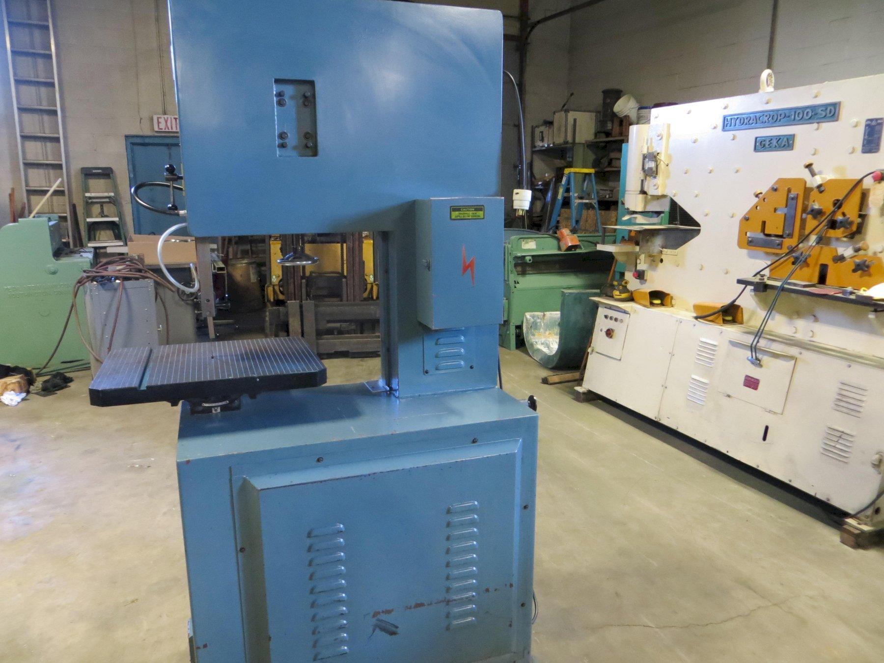 Leten Vertical Band Saw Model DCM-5, 20" Throat
