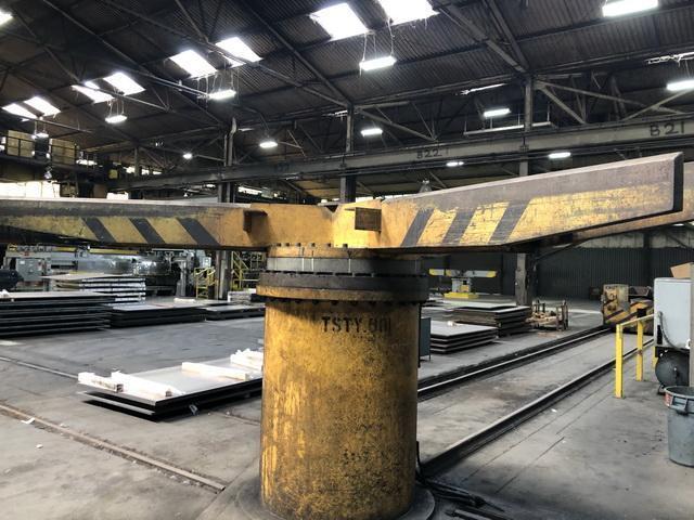 3 Arm CoilPro 50,000lbs Turnstile