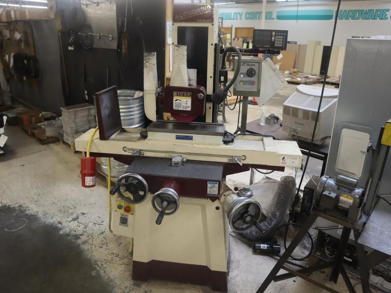 Chevalier Accugrind 618 Surface Grinder with Walker Electromagnetic Chuck and Micro Feed- Auction Item