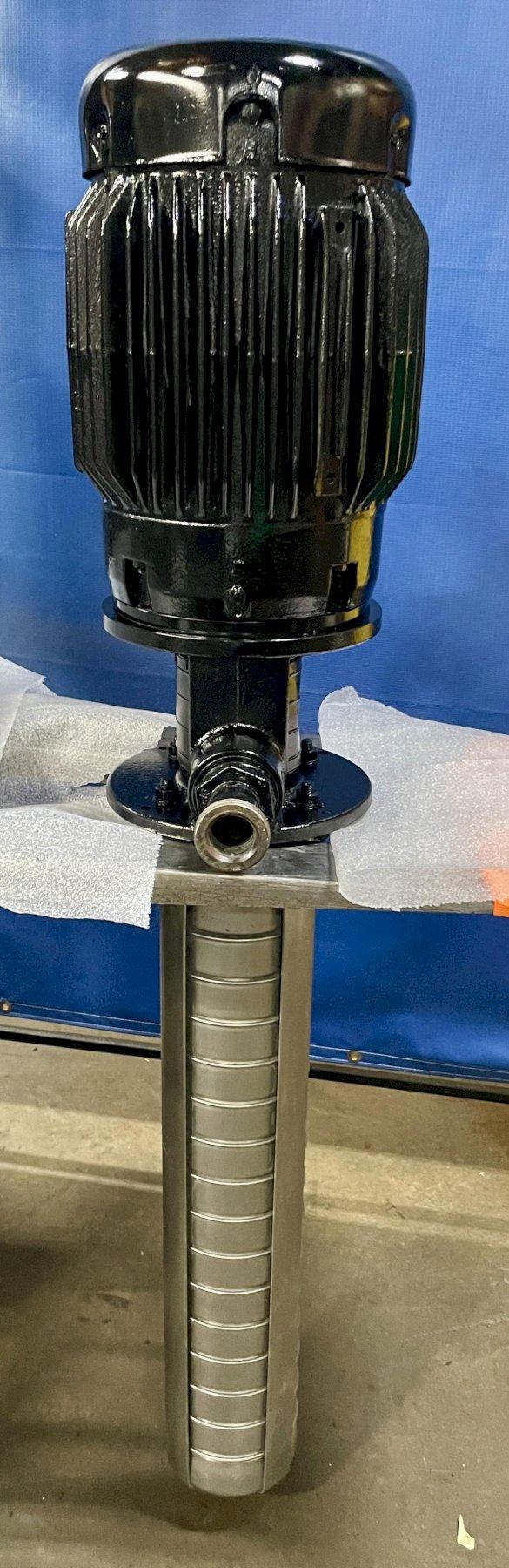 GRUNDFOS COOLANT PUMP, Mdl MTR 15-16/5 A-WB-A-HUUV, Baldor Motor 10 HP, 07H409W279G1, 3525 RPM.