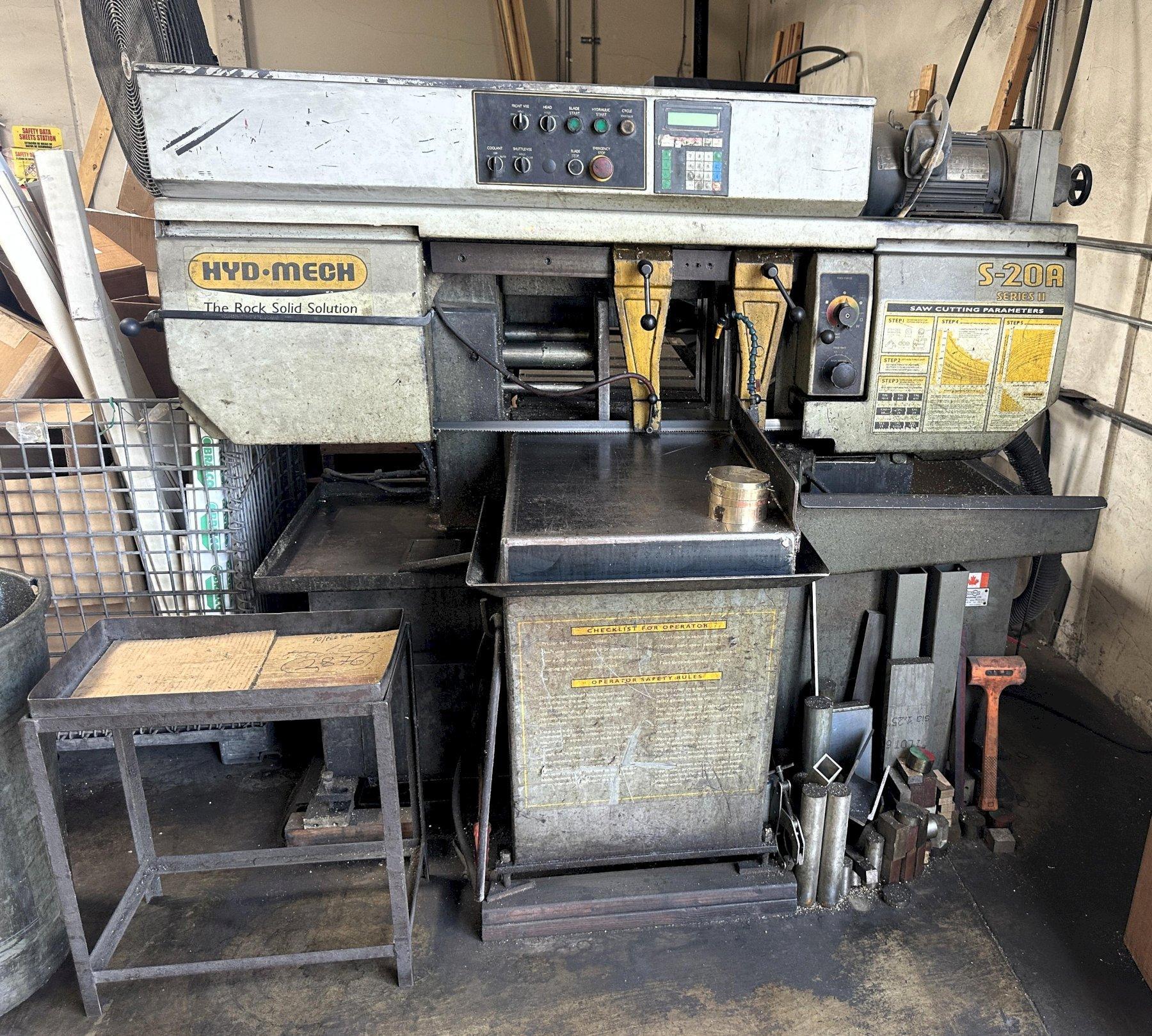 Hyd-Mech S-20A Pivot Band Saw