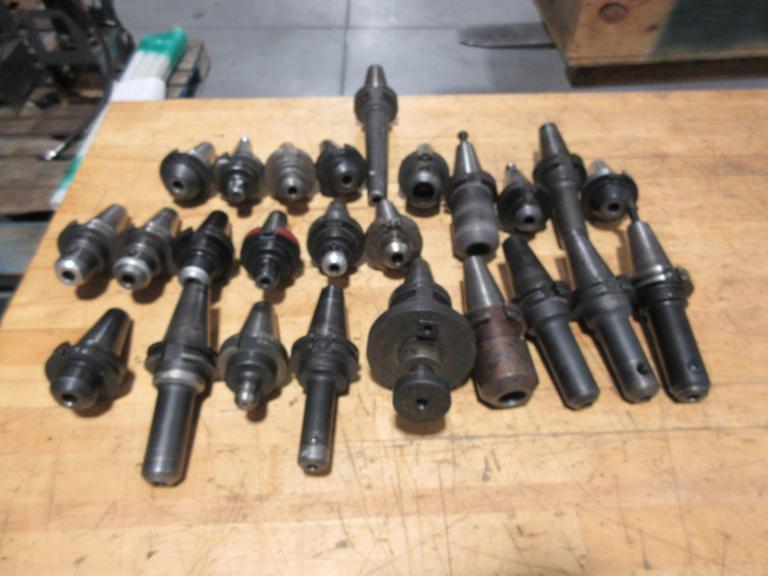 CAT40 End Mill Tool Holders (25)- Auction Item