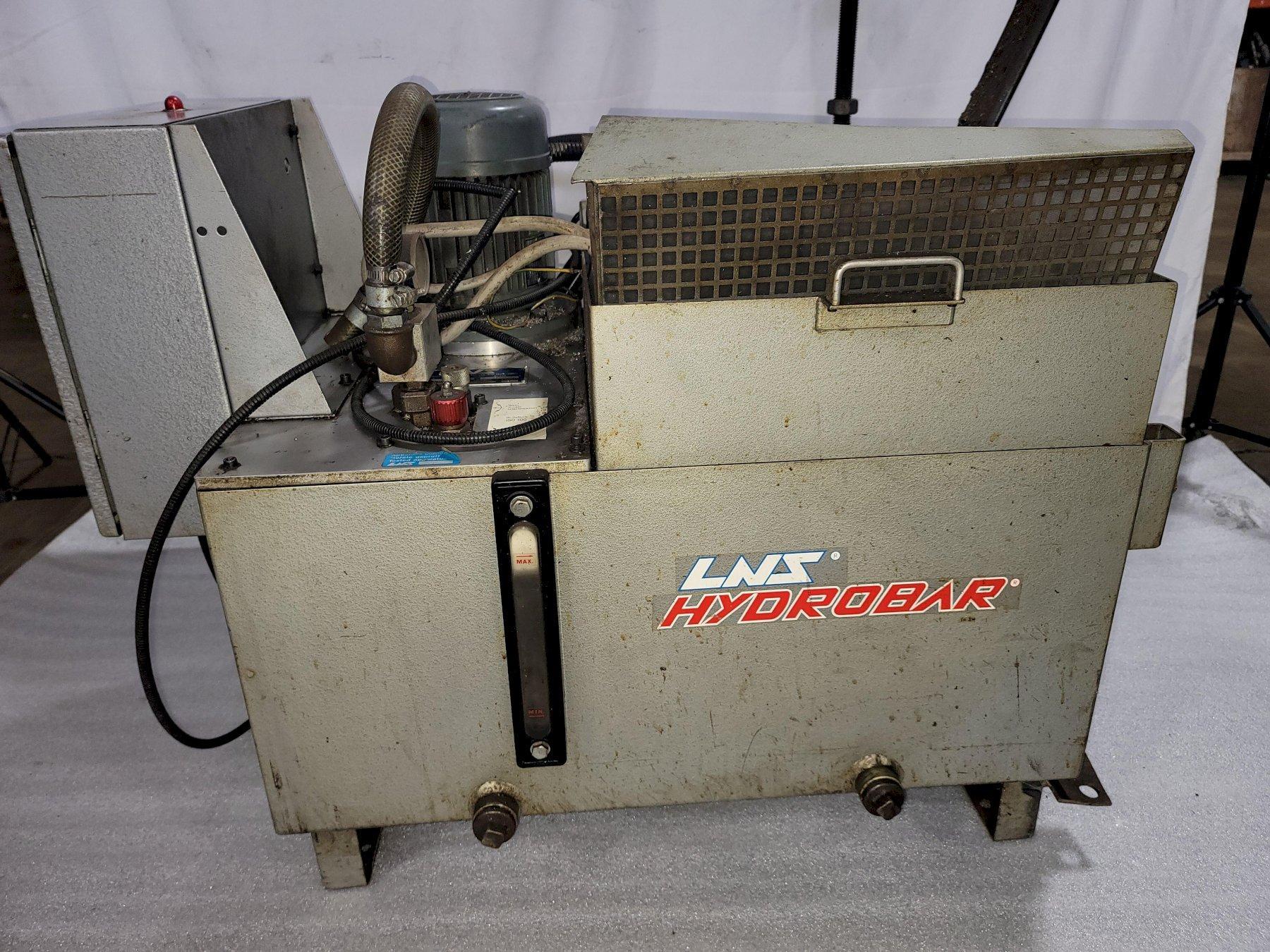 LNS HYDRAULIC POWER UNIT, Model Hydrobar 6.42HS-4.8, 1.48 HP, LNS .7550887/110 RF0.75/2-7 Motor, New 1991.