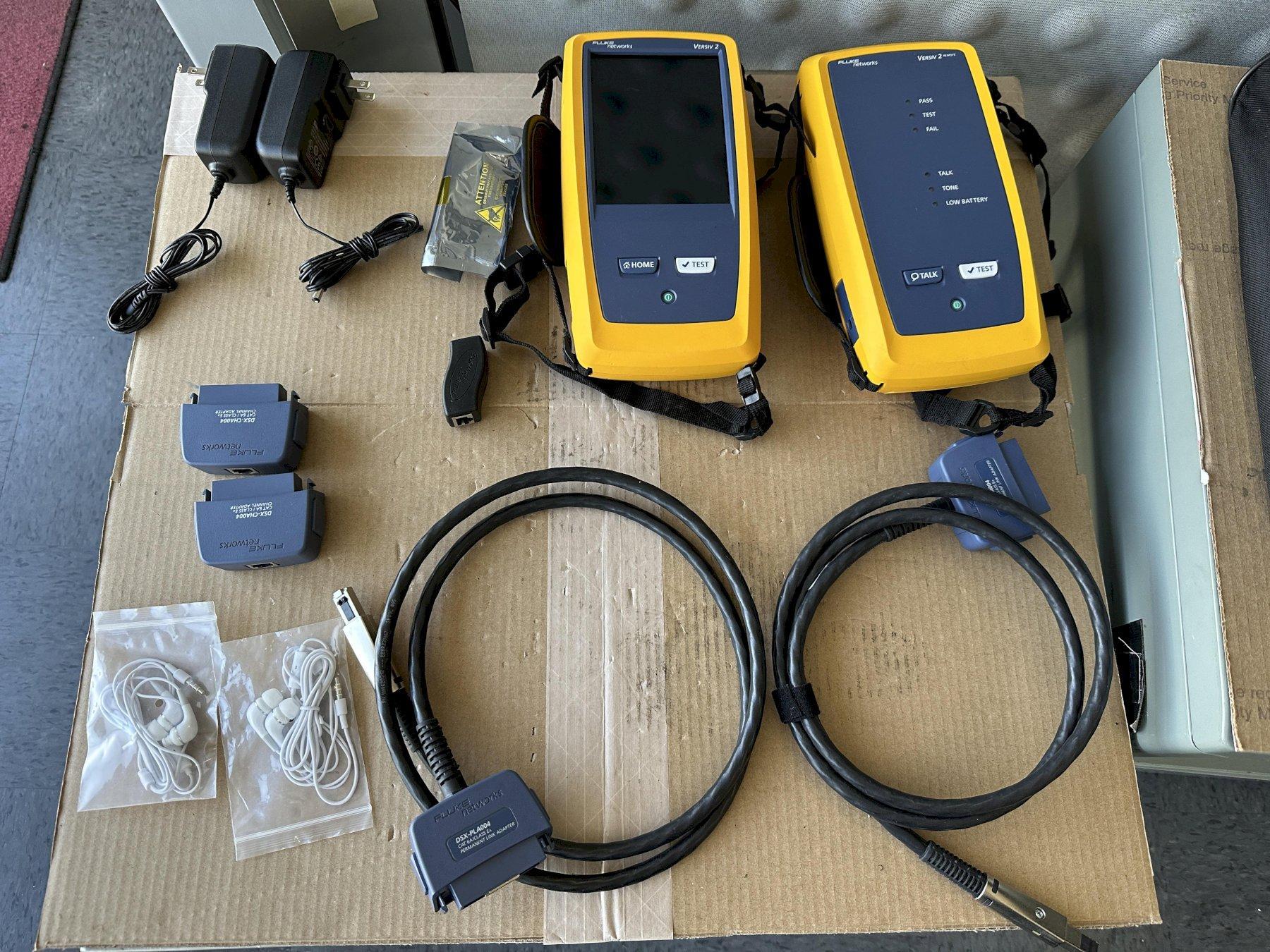 Fluke Electronics DSX2-5000 Fluke Electronics Corp. GHZ DSX Cable Analyzer V2