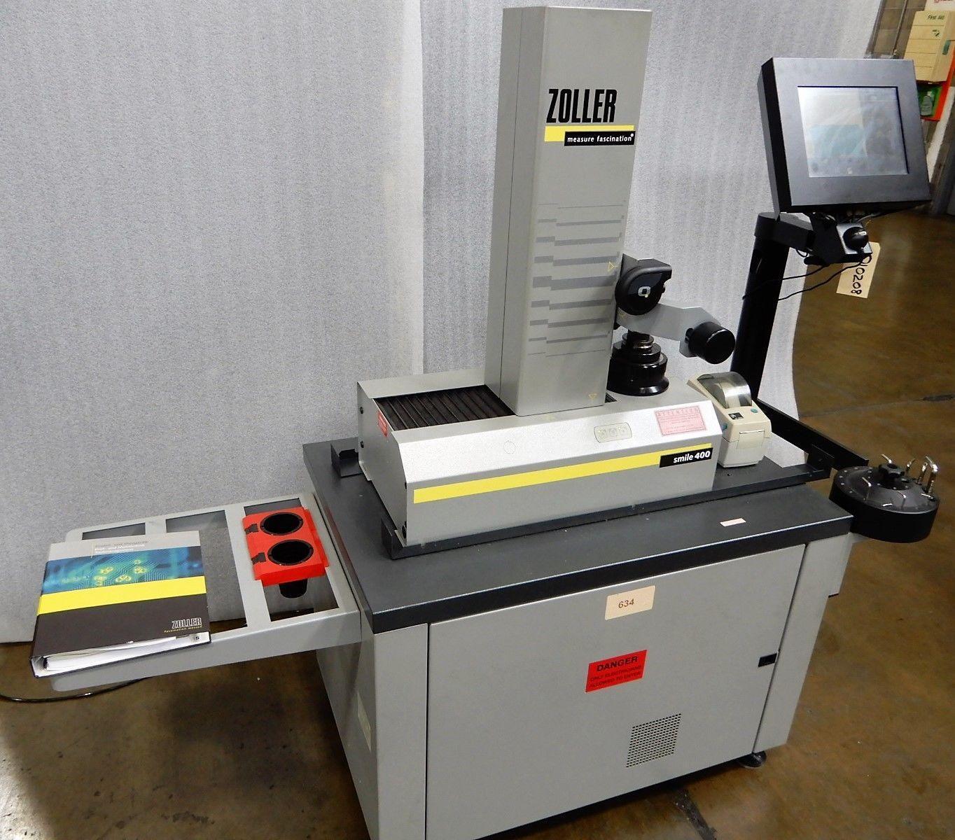 ZOLLER SMILE 400 TOOL PRESETTER, Zoller Touch Screen Control, Zoller Pilot 2 Software, Z-Axis = 15.7", X-Axis = 8.3", New 2009.