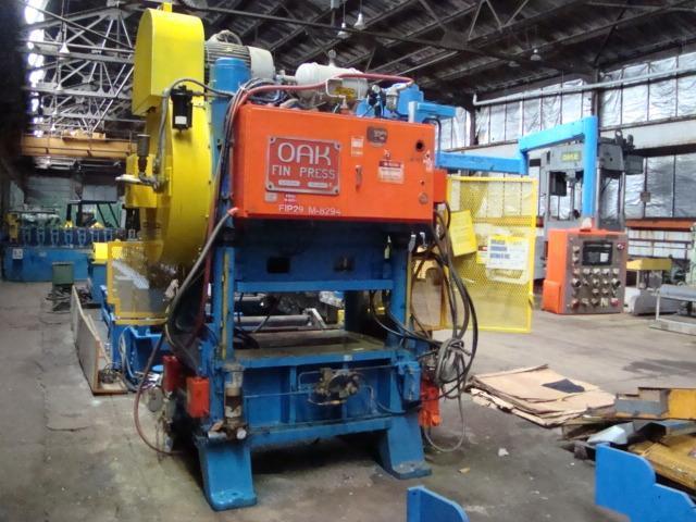 60 Ton Oak Fin Press